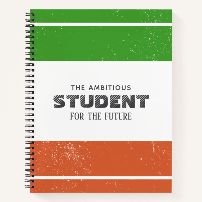 Cuaderno Personalized Colorblock Notebook (Anverso)