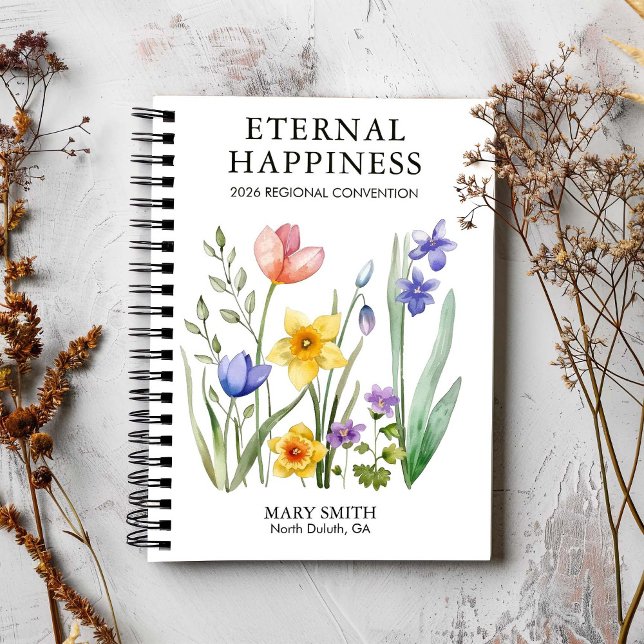 Cuaderno Personalized Eternal Happiness 2026 Convention  (Subido por el creador)
