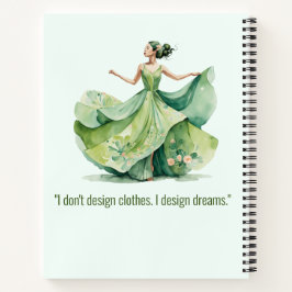 Cuaderno Personalized Fashion Sketch Book