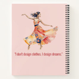 Cuaderno Personalized Fashion Sketch Book