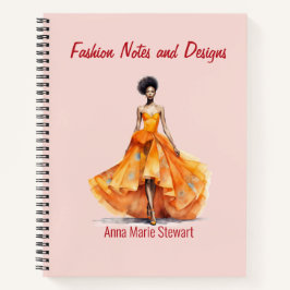 Cuaderno Personalized Fashion Sketch Book