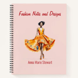 Cuaderno Personalized Fashion Sketch Book