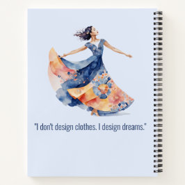 Cuaderno Personalized Fashion Sketch Book