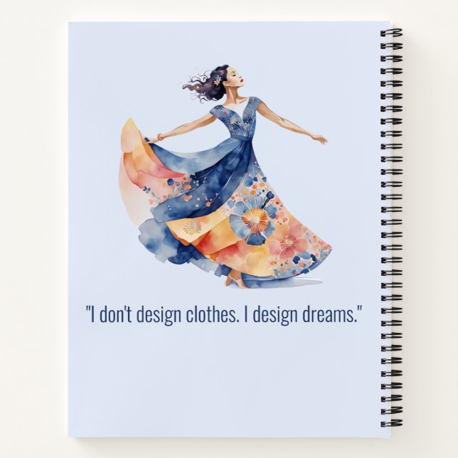 Cuaderno Personalized Fashion Sketch Book (Reverso)