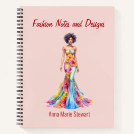 Cuaderno Personalized Fashion Sketch Book