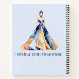 Cuaderno Personalized Fashion Sketch Book