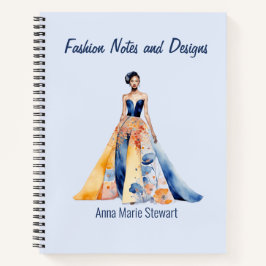 Cuaderno Personalized Fashion Sketch Book