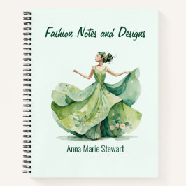 Cuaderno Personalized Fashion Sketch Book
