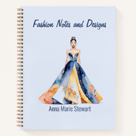 Cuaderno Personalized Fashion Sketch Book
