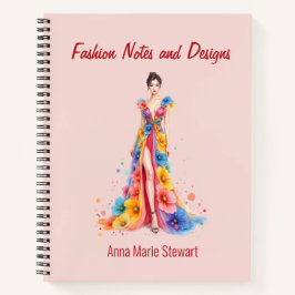 Cuaderno Personalized Fashion Sketch Book