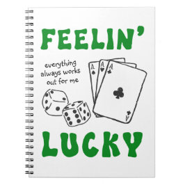 Cuaderno Personalized Feelin' Lucky & Positive Affirmations