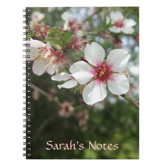 Cuaderno Personalized Flower Blossom Notebook (Frente)