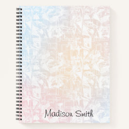 Cuaderno Personalized Geometric