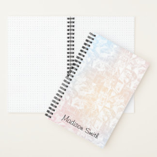 Cuaderno Personalized Geometric Pattern