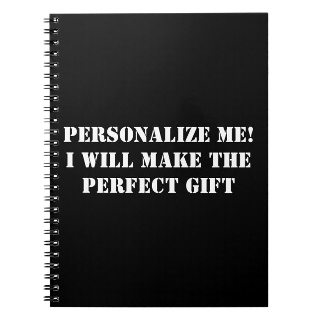 Cuaderno Personalized gift, gift for him gift for her,  (Frente)