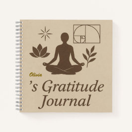 Cuaderno Personalized Gratitude Journal