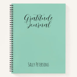 Cuaderno Personalized Gratitude Journal | Custom Name Daily
