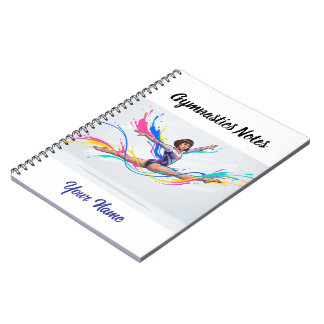 Cuaderno Personalized Gymnastics Notes