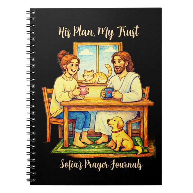 Cuaderno Personalized Jesus Gift Journal & Notebook (Frente)