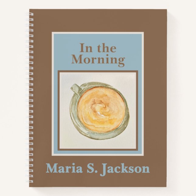 Cuaderno Personalized Journal: In the Morning (Anverso)
