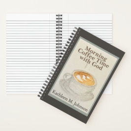 Cuaderno Personalized Journal: Morning Coffee Time with God