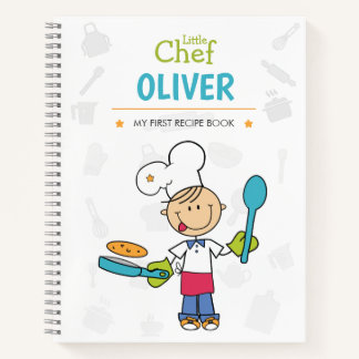 Cuaderno Personalized Kids Recipe Book