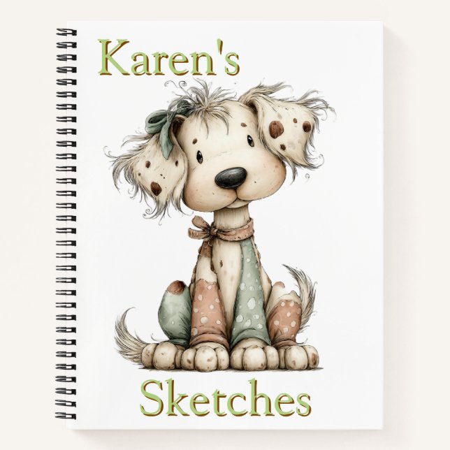 Cuaderno Personalized Kids Sketches  (Anverso)