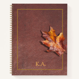 Cuaderno Personalized Leather Look Journal Gift for Writers