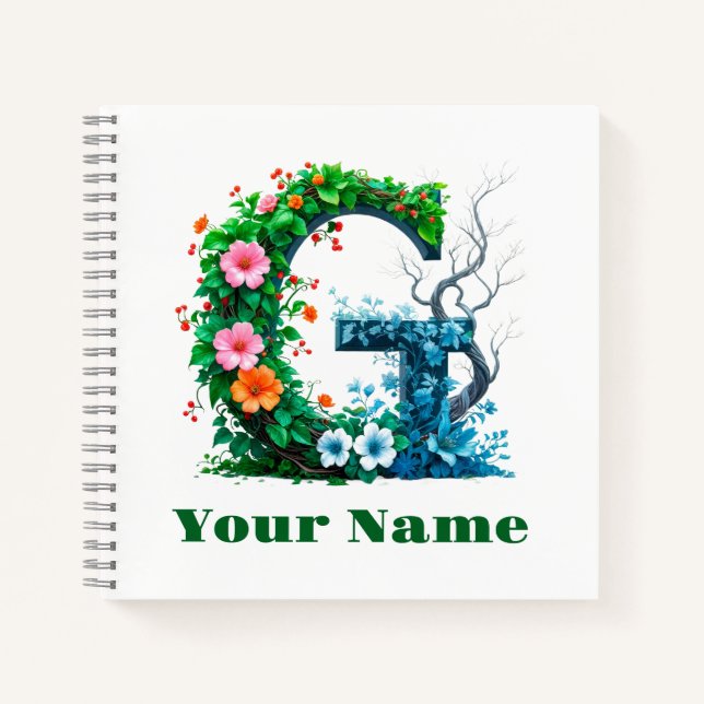 Cuaderno Personalized Letter G (Anverso)