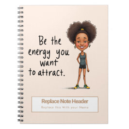 Cuaderno Personalized Motivational Notebook