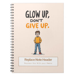 Cuaderno Personalized Motivational Notebook