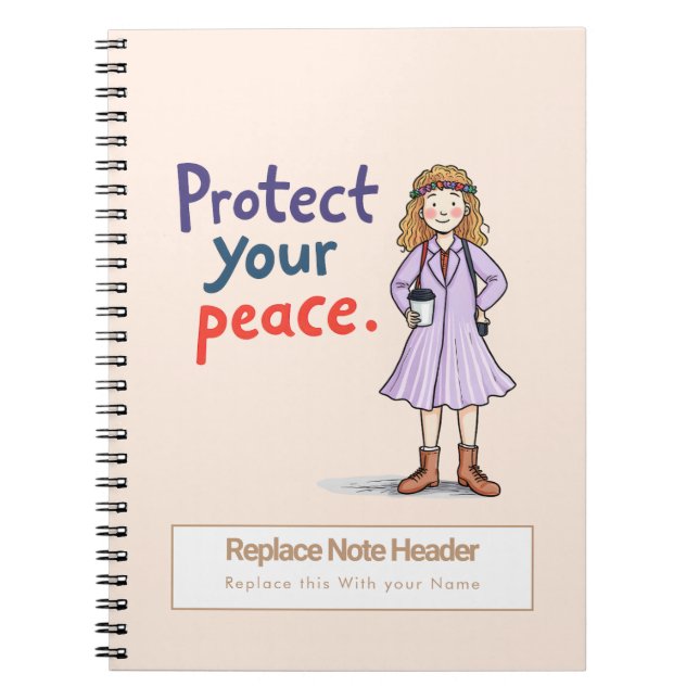 Cuaderno Personalized Motivational Notebook (Frente)