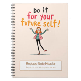 Cuaderno Personalized Motivational Notebook