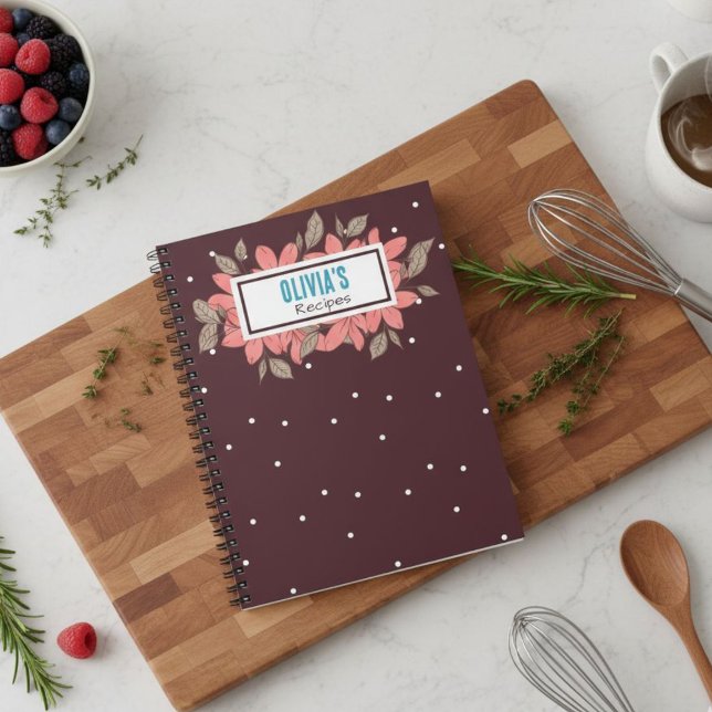 Cuaderno Personalized Name's Recipe Notebook (Subido por el creador)
