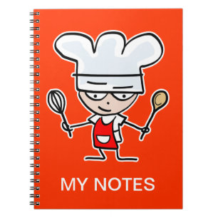 Cuaderno Personalized notebook for recipes and ideas