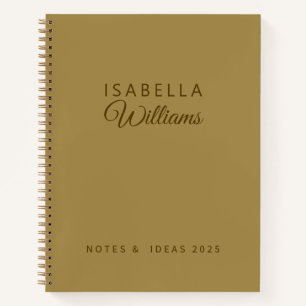Cuaderno Personalized notebook Gold Professional Success