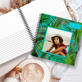 Cuaderno Personalized Notebook Sketch Pad Palm Fronds