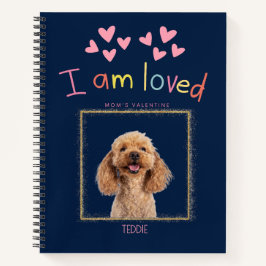 Cuaderno Personalized Pet Valentine with Name and Photo