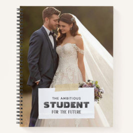 Cuaderno personalized photo and name notebook