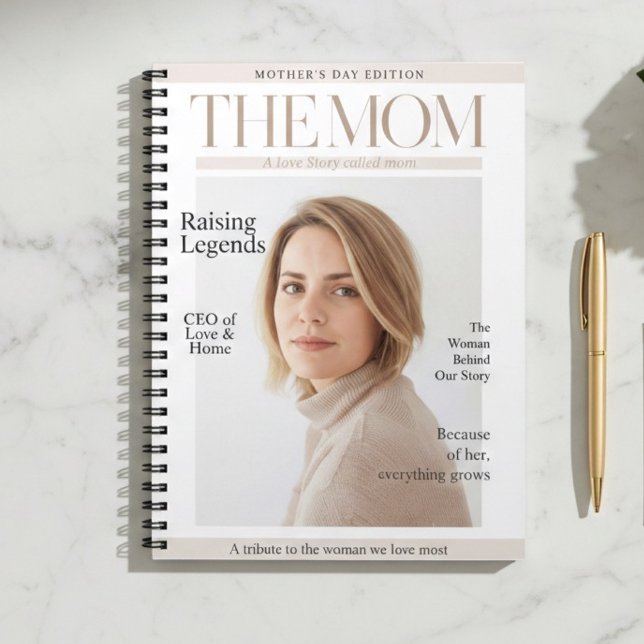 Cuaderno Personalized Photo Mom – Custom Mother’s D (Subido por el creador)