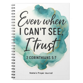 Cuaderno Personalized Prayer Journal | Christian Faith