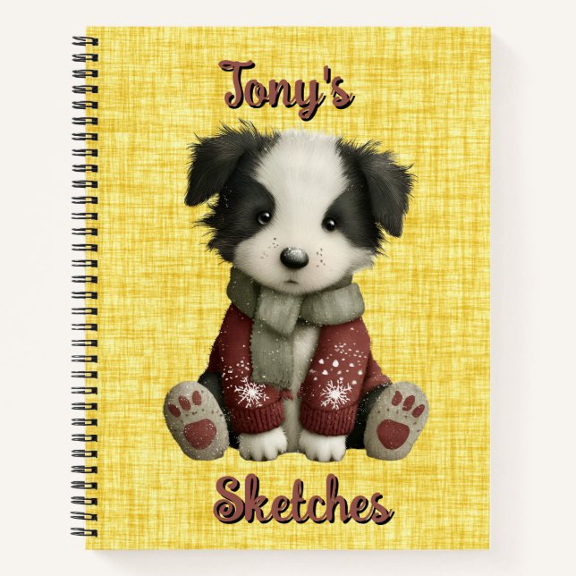 Cuaderno Personalized Puppy  (Anverso)