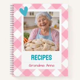 Cuaderno Personalized Recipe Notebook