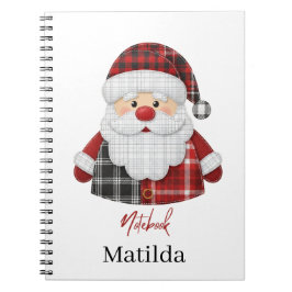 Cuaderno Personalized Santa notebook 