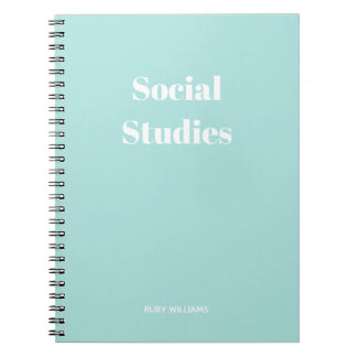 Cuaderno Personalized Spiral Notebook