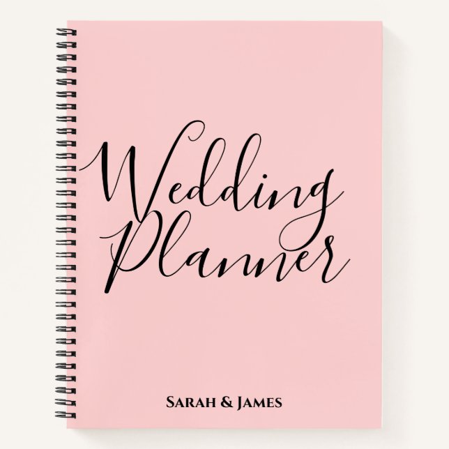 Cuaderno Personalized Wedding Planner Notebook (Anverso)