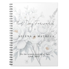 Cuaderno Personalized Wedding Vows Journal – This Day Forw
