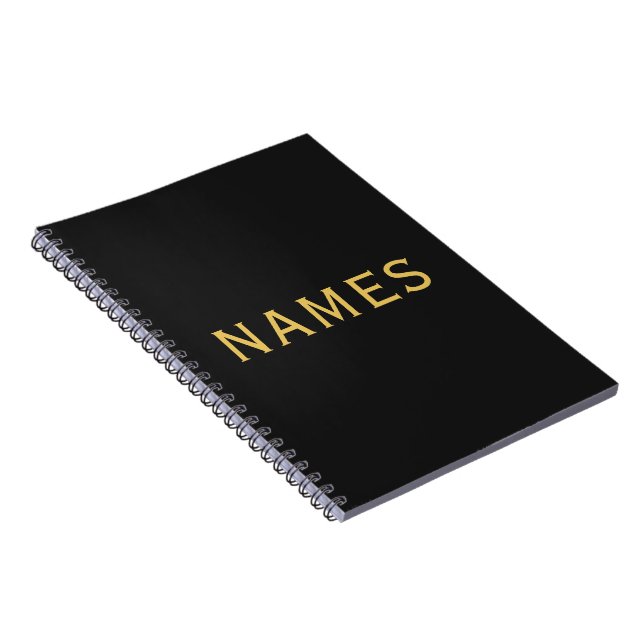 Cuaderno Personalized With Last Name or Nickname on Them (Lado Derecho)