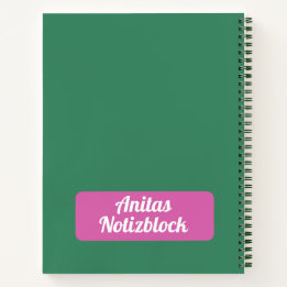 Cuaderno Persönlich Florales