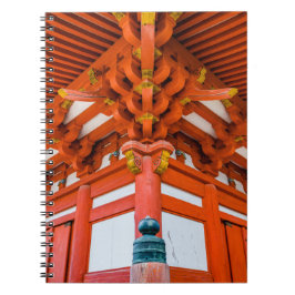 Cuaderno Perspectiva de Pagoda de abajo hacia arriba, Miyaj